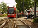 KVB Bahn entgleist Koeln Suelz Hermeskeilerstr Am Beethovenpark P104
